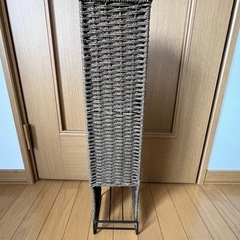 籐製　トイレットペーパーストック