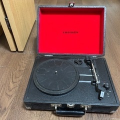 譲ります　レコードプレーヤー(電源ケーブルなし)