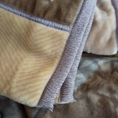 ボアミンクマイヤー毛布　の画像