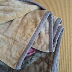 ボアミンクマイヤー毛布　の画像