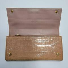 miumiu 長財布 ピンク 箱付き 付属のカードケース新品の画像