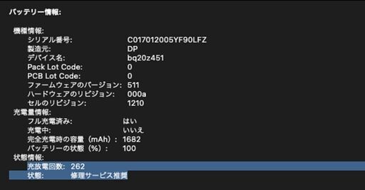 【現状品】MacBook Air（13インチ,Early 2015）128GB/8GB〈MJVE2J/A〉④