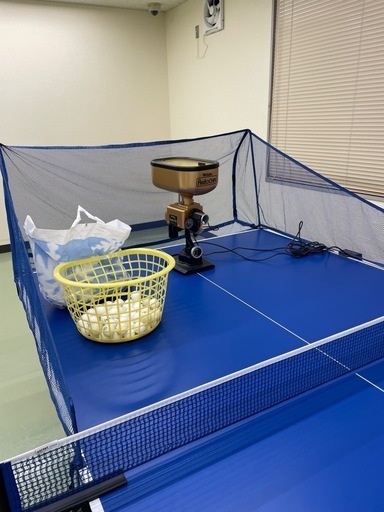 卓球マシン　
ロボッチャ