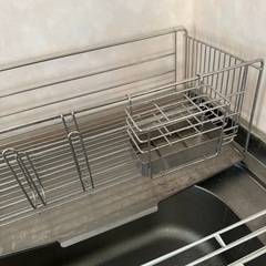 ステンレス水切りラックの画像