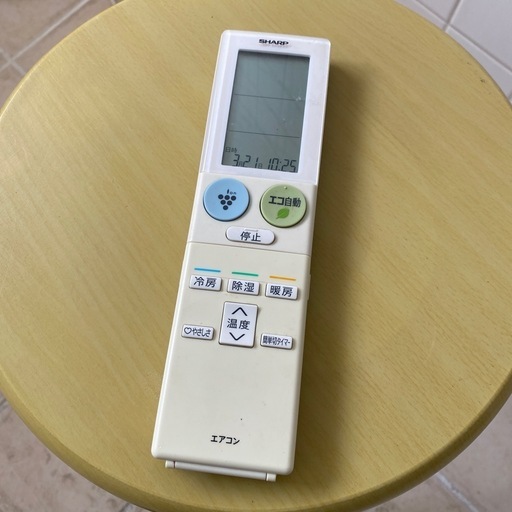 エアコン　リモコン①　シャープ