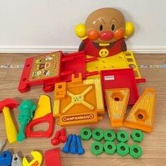 アンパンマン トントン大工さん 知育玩具 工具の画像