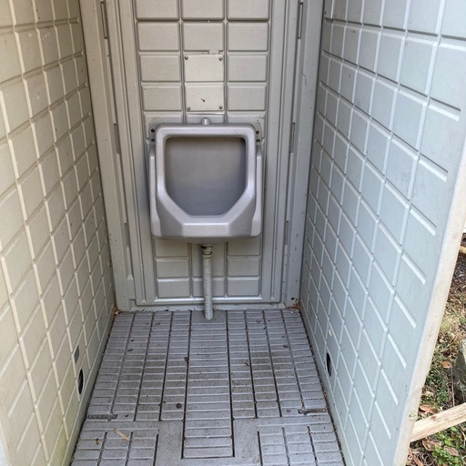 仮設トイレ　簡易水栓