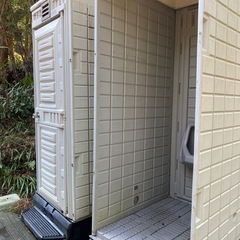 仮設トイレ 簡易水栓