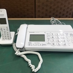 【決まりました】☆電話機　Panasonic  KX-PD215-W