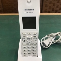 【決まりました】☆電話機　Panasonic  KX-PD215-Wの画像