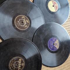 古いレコードの画像