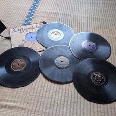 古いレコードの画像