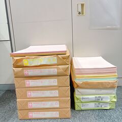【未開封品含む未使用品】理想環境カラー用紙B4・A4