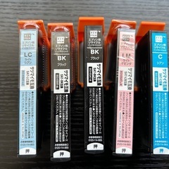 【新品未使用】エコリカさつまいもSAT-6CL互換インクカートリッジ 6色セットの画像