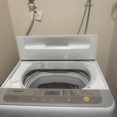【美品】Panasonic 洗濯機の画像
