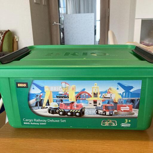 BRIO cargo Railway Deluxe set　ブリオ 33097