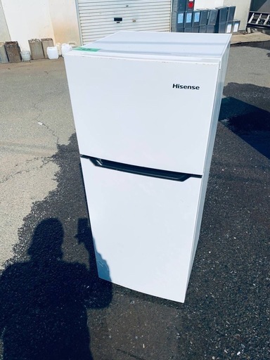 ♦️ Hisense 2ドア冷凍冷蔵庫【2018年製】HR-B12A