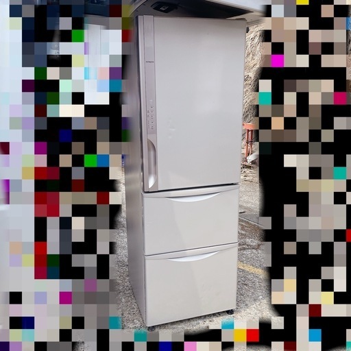 日立　冷蔵庫　RーK380GV