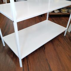 IKEA　4段オープンシェルフ　サイズ（約）幅79.5×奥38×高156.5　　■近隣配送無料 買取GO‼　栄和店の画像