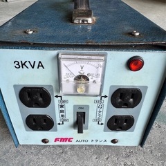 【動作確認済み】200v→100v 単巻変圧器F-30の画像