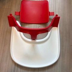 STOKKE ストッケ　ベビーガード&テーブルセット　赤　グレーの画像