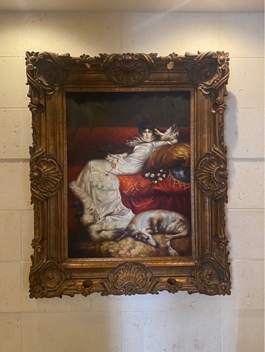 サラベルナール　絵画　レプリカ　フランス絵画　ジョルジュクレラン