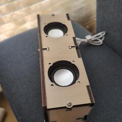木製Bluetoothスピーカーの画像