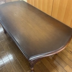 【府中市再生家具】No.231  洋風コーヒーテーブルの画像