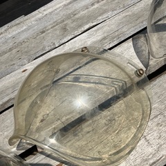 バイク ヘルメット バブルシールド １つ¥500の画像