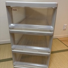 3段衣装ケース　急募　3月24日まで
