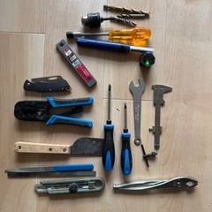 工具などのセットの画像