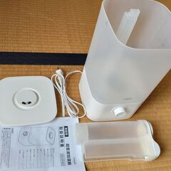 美品 ほぼ未使用 2023年製 らく給水アロマ超音波式加湿器 ユミマイル Umimileの画像