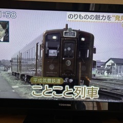 TOSHIBAテレビREGZA 32インチの画像