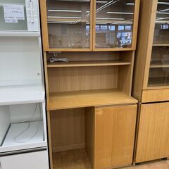 ★ジモティ割あり★ 無印良品 食器棚 ナチュラル H176×W8...