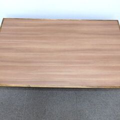 新札幌◆ローテーブル ブラウン系◆幅1250mm×奥行730mm×高さ280mm No.3242の画像