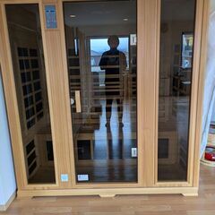 3人用遠赤外線岩盤浴サウナの画像