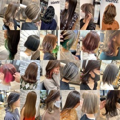 訪問カット、カラー