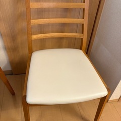 椅子2脚の画像
