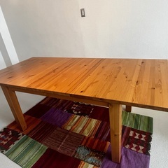 IKEA 伸縮式　ダイニングテーブルの画像