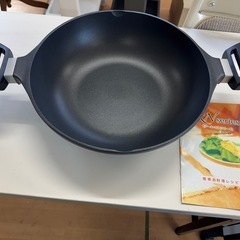 両手中華鍋　31センチ　未使用品の画像