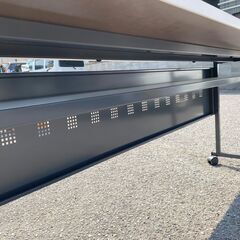 美品★会議用テーブル　長机　キャスター付き　スタッキングテーブル　180㎝の画像