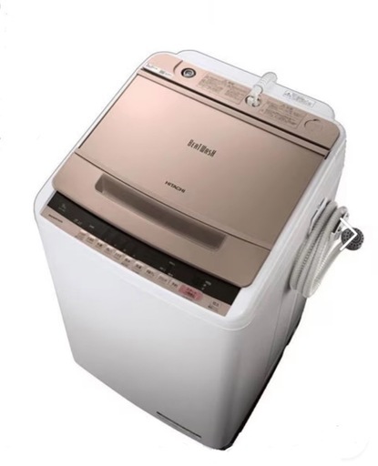 HITACHI BEATWASH/ビートウォッシュ 全自動洗濯機 BW-V90F型(付属品付き)