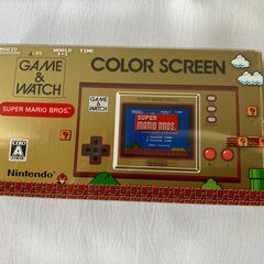 ゲームウォッチ スーパーマリオブラザーズ　の画像