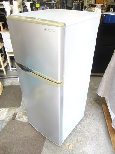 SHARP シャープ 2ドア 冷蔵庫 SJ-H12W-S 定格内容量118L 新生活応援 動作OK 名古屋市近郊 配達可