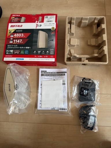 
BUFFALO Wi-Fi 6ルータ