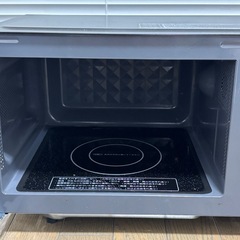 IRIS OHYAMA ブラック単機能電子レンジ　2024年製　アイリスオーヤマの画像