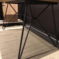 ★ 展示品❗ ダイニングテーブル  木製  ヴィンテージ風 ［幅140cm］【定価30,990円】💳自社配送時🌟代引き可💳※現金、クレジット、スマホ決済対応※   の画像