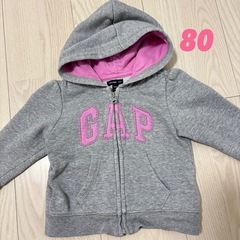【babyGAP】ベビー　パーカー　アウター　キッズ 80 上着 