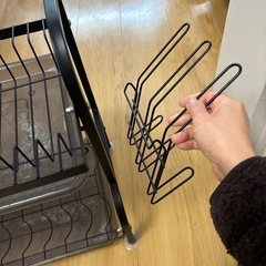 水切りラック2段
の画像