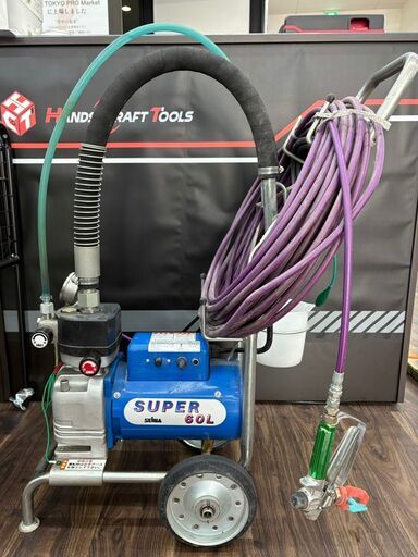 【中古】セイワ 精和産業 SEIWA ABPFL14PK005 SUPER60L スーパー60L エアレス塗装機